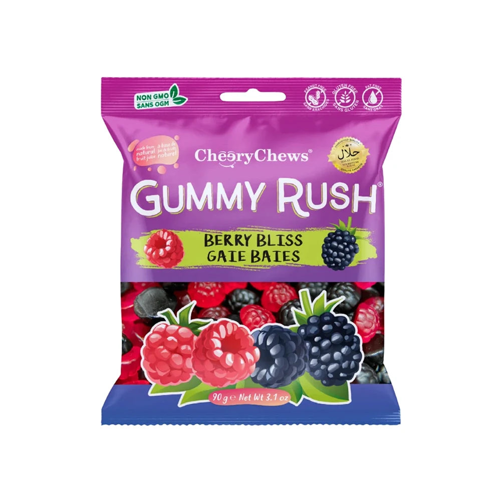 Gummy Rush Berry Bliss 90g