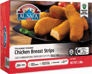 Al Safa Halal Chicken Strips 1.3lb