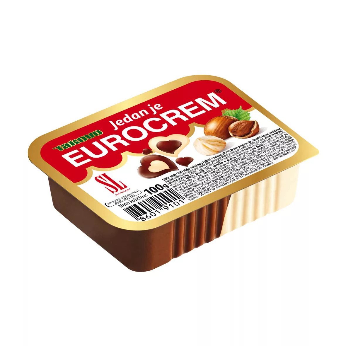 Takovo Eurocrem Hazelnut Spread 100g