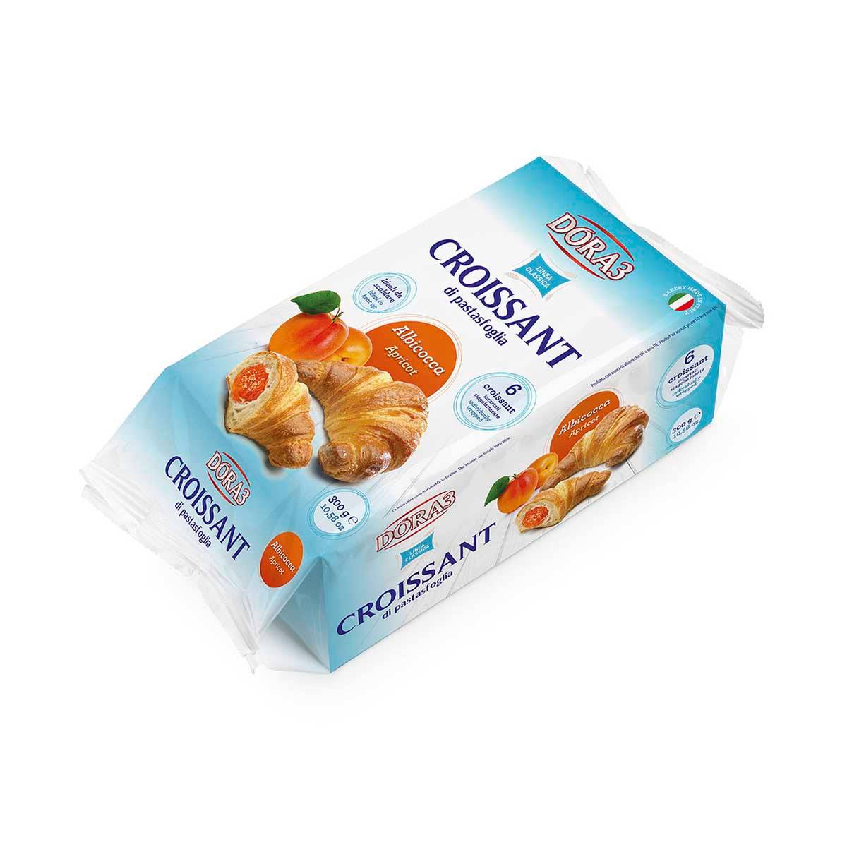 Dora Croissants with Apricot Filling, 300g