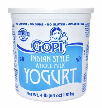 Gopi Whole Milk Yogurt 64oz