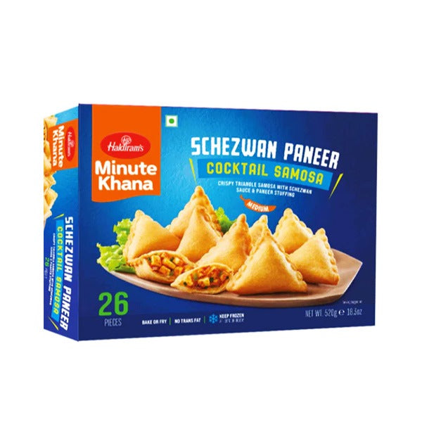 Haldiram's Cocktail Paneer Samosa 26pc- 520g