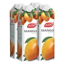 KDD Mango Nectar Juice 1L x Pack of 4