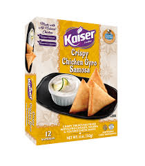 Kaiser Crispy Chicken Gyro Samosa 12pcs- 312 g