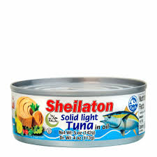 Sheilaton Solid Light Tuna Fish In Oil , 5 oz