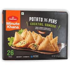 Haldiram's Potato & Peas Cocktail Samosa 26pc