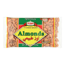 Ziyad Whole Raw Almonds 12oz