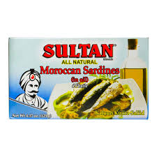 Sultan Sardines Mild In Oil 125g