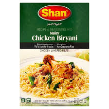 Shan Malay Chicken Biryani Spice Mix 60g