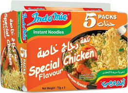 Indomie Instant Noodles Special Chicken Flavor 75gx5