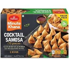 Haldiram's Cocktail Samosa (Family Pack) 70pcs- 1.4Kg