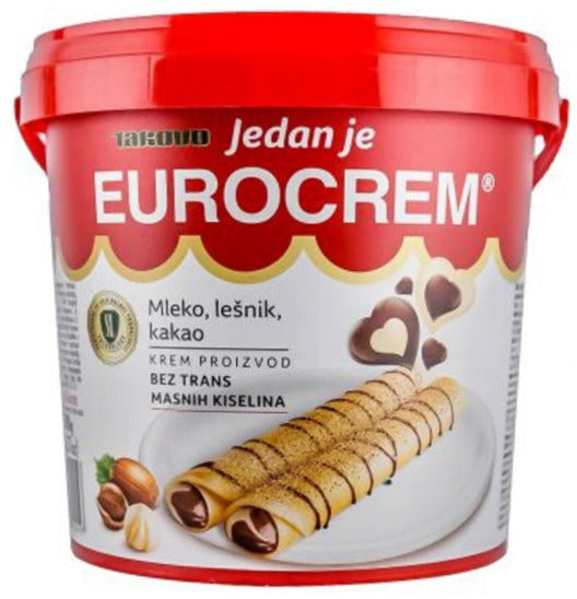 Takovo Eurocrem Hazelnut Spread 1000g