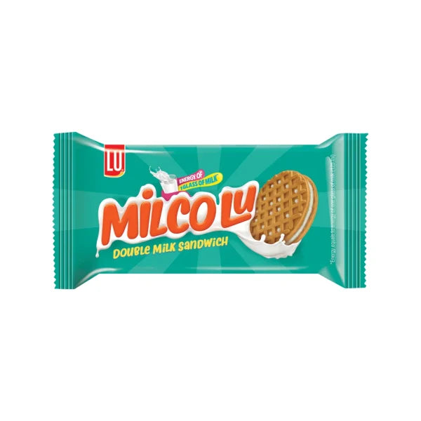 Lu Milcolu Double Milk Sandwich Biscuits 95g