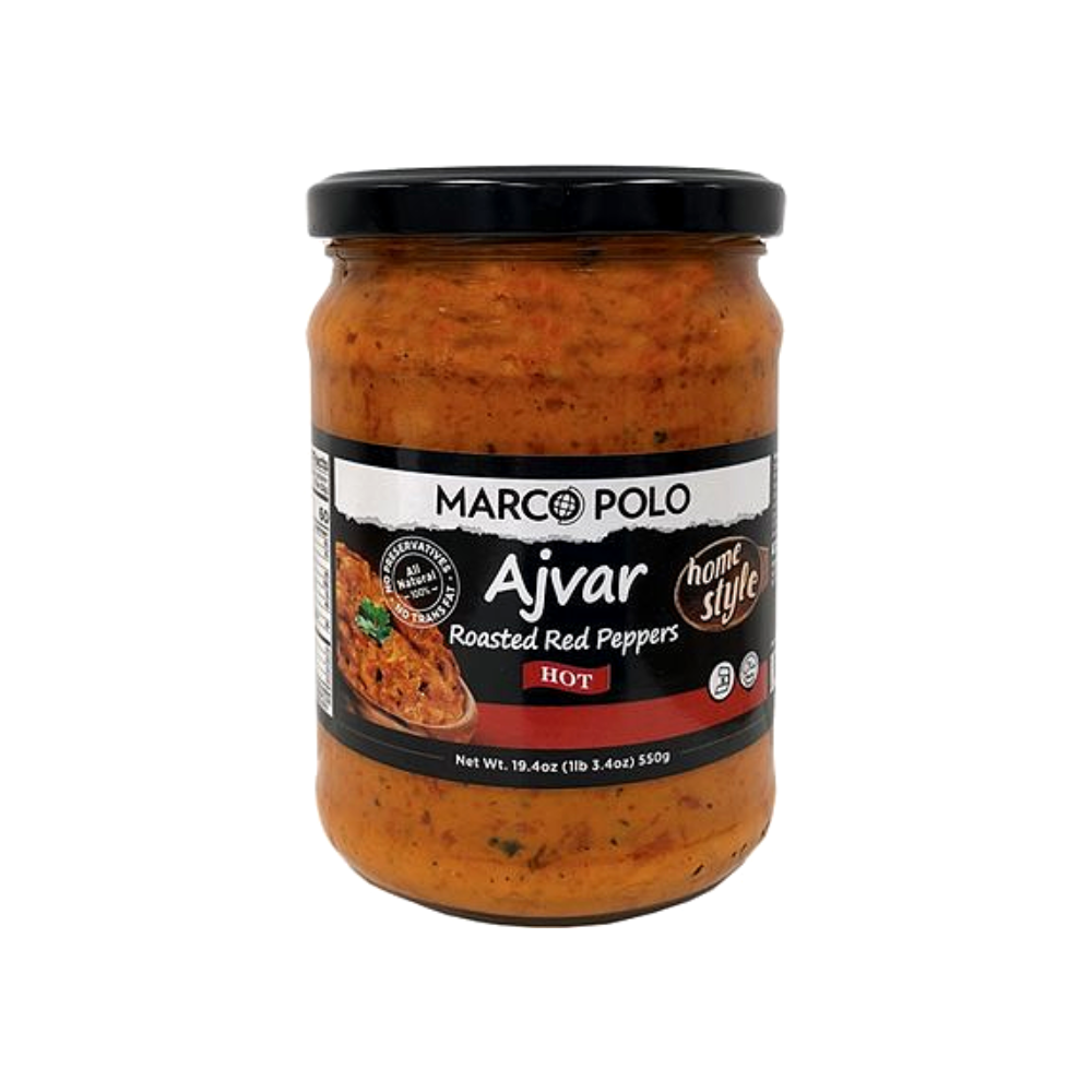 Marco Polo Home style Hot Ajvar 19.4oz