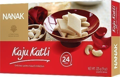 Nanak Kaju Katli 24pc- 225g