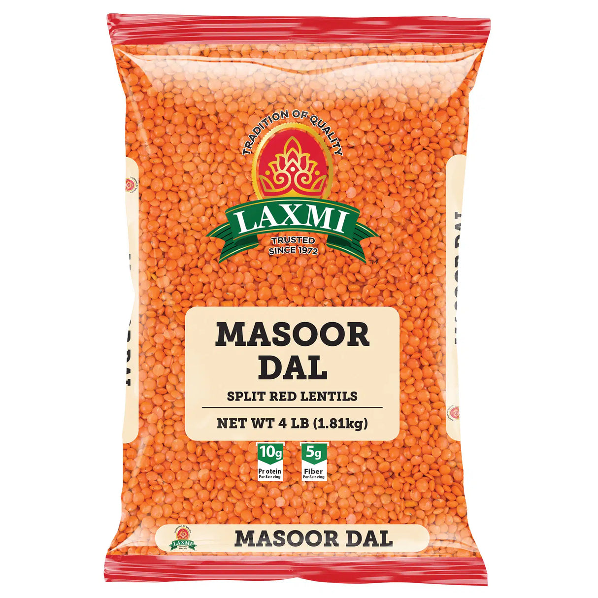 Laxmi Masoor Dal ( Split Red Lentils) 4lb