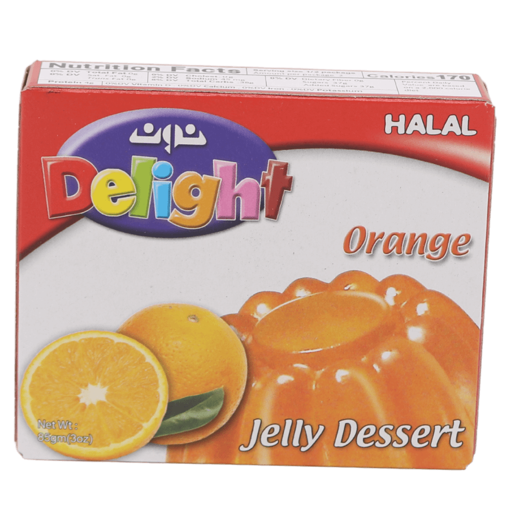 Noon Delight Orange Jello Dessert 85g