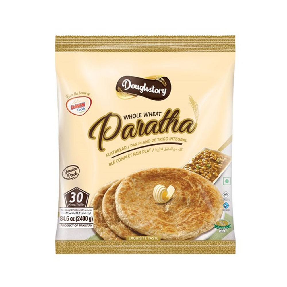 Dawn Daughstory Plain Whole Wheat Paratha 30pc 2400g