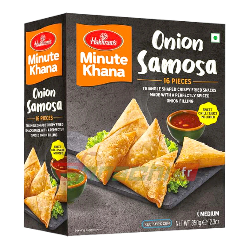 Haldiram's Onion Samosas 16pc- 350g