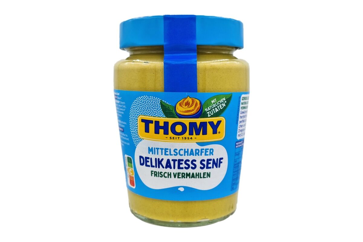 Thomy Delikatess Senf Mittelscharf (Mustard) 250ml