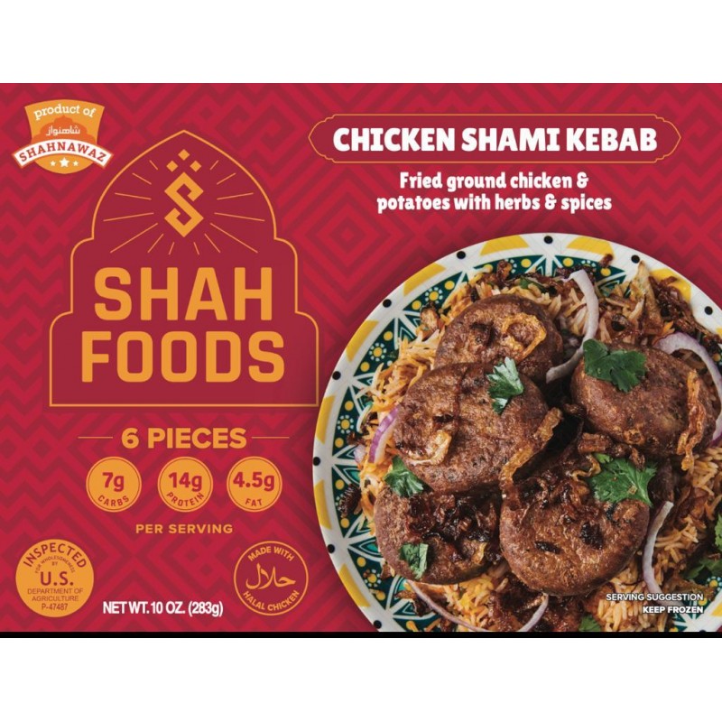 Shahnawaz Chicken Shami Kebab 283g