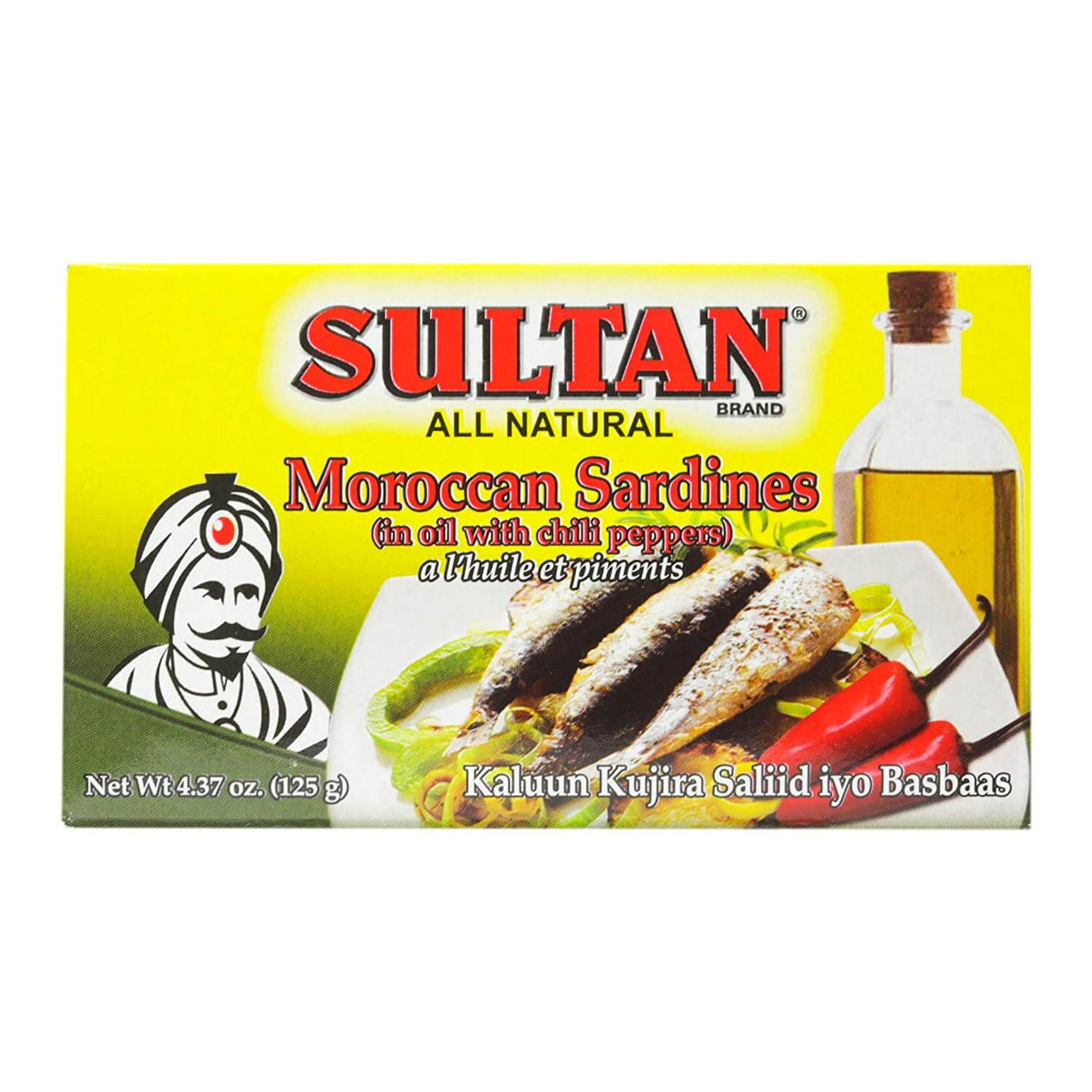 Sultan Sardines in Oil with Chili Peppers 125g