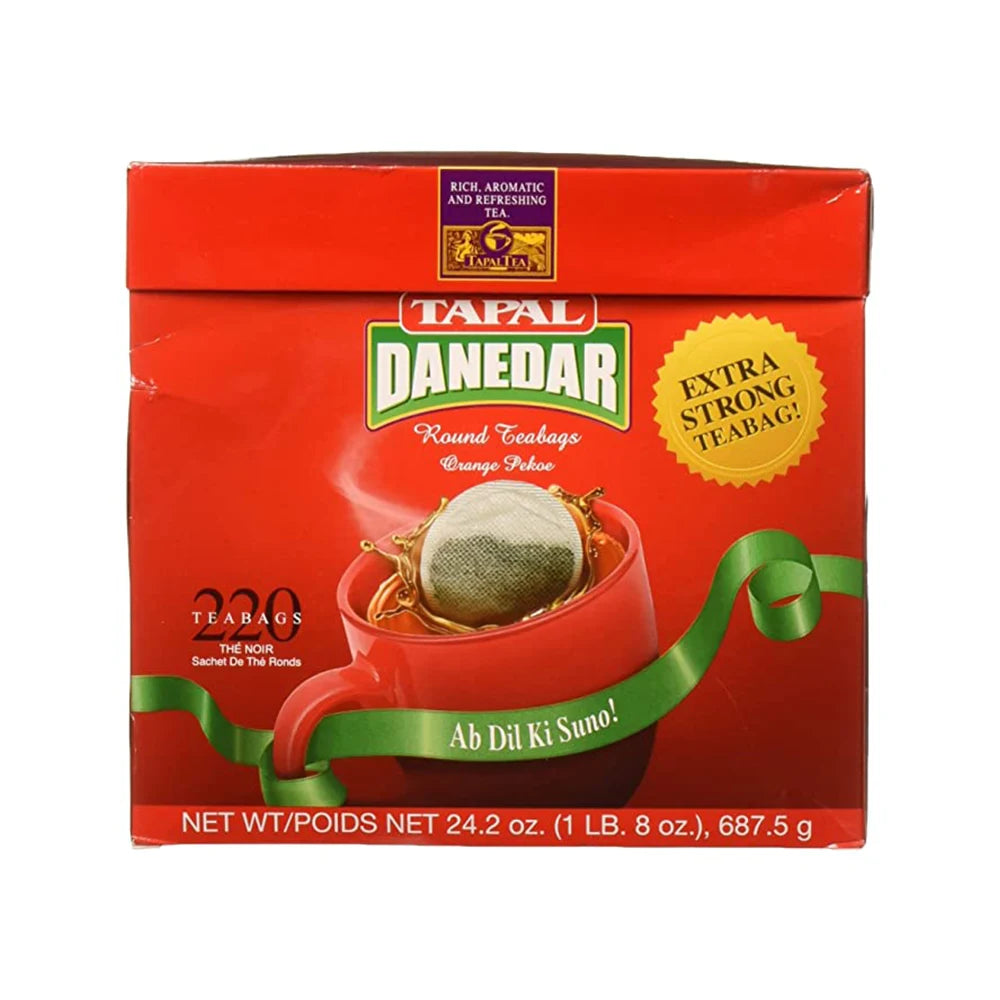 Tapal Danedar Round Tea Bags 220ct- 687g