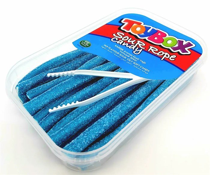 Toybox Sour Rope Raspberry Candy 200g